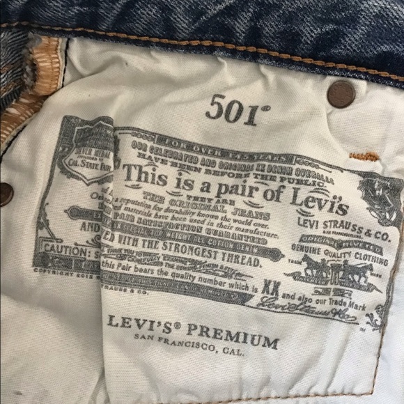 LEVI’S 501 MID RISE SHORTS 🎀 - Picture 9 of 9